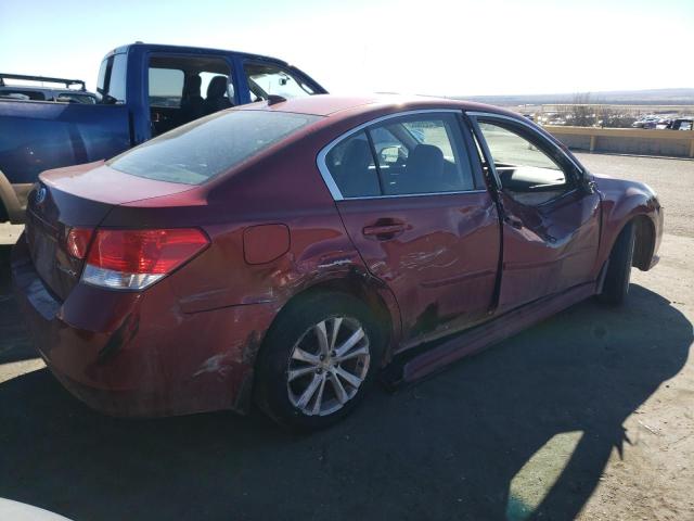 4S3BMCK63D3038407 - 2013 SUBARU LEGACY 2.5I LIMITED MAROON photo 3