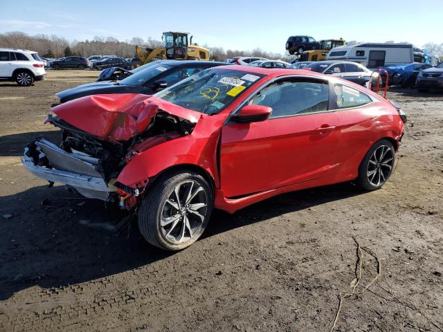 2HGFC3A5XKH751779 - 2019 HONDA CIVIC SI RED photo 1