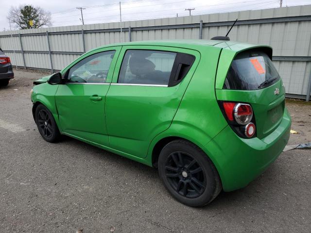 1G1JC6SH5G4107509 - 2016 CHEVROLET SONIC LT GREEN photo 2