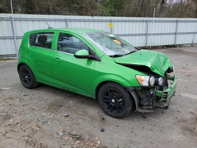 1G1JC6SH5G4107509 - 2016 CHEVROLET SONIC LT GREEN photo 4