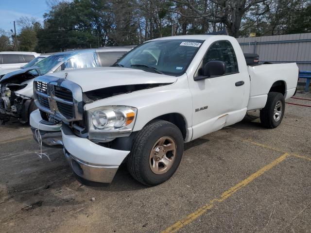 1D7HA16N48J181009 - 2008 DODGE RAM 1500 ST WHITE photo 1