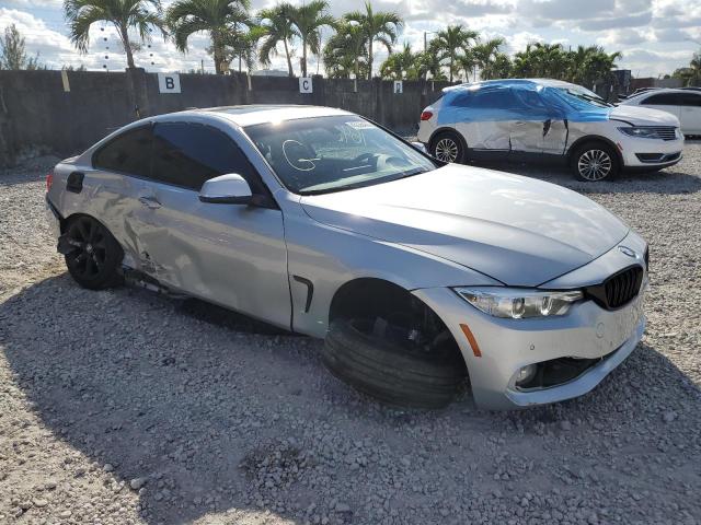 WBA3R1C54EK191883 - 2014 BMW 435 I SILVER photo 4