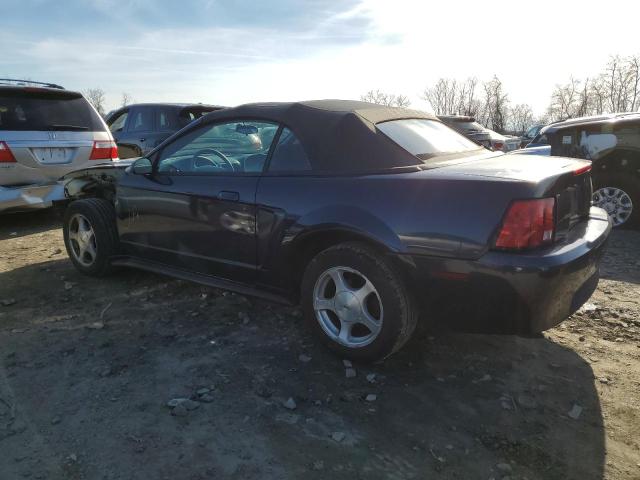 1FAFP44491F184577 - 2001 FORD MUSTANG BLUE photo 2