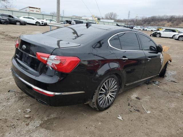 KNALN4D73E5134537 - 2014 KIA CADENZA PREMIUM BLACK photo 3