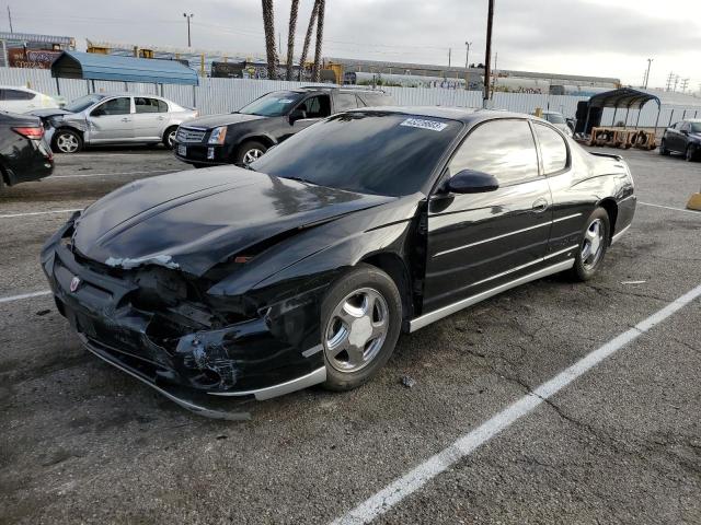 2G1WX15K629338932 - 2002 CHEVROLET MONTE CARL SS BLACK photo 1