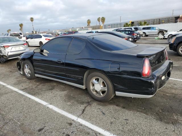 2G1WX15K629338932 - 2002 CHEVROLET MONTE CARL SS BLACK photo 2