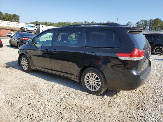 5TDYK3DC5DS315026 - 2013 TOYOTA SIENNA XLE BLACK photo 2