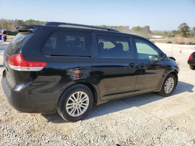 5TDYK3DC5DS315026 - 2013 TOYOTA SIENNA XLE BLACK photo 3