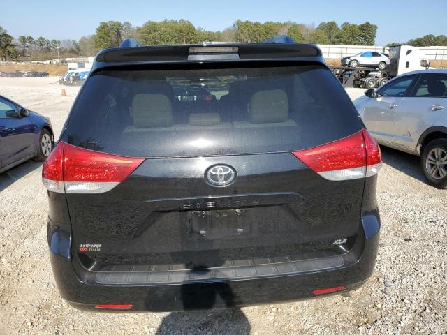 5TDYK3DC5DS315026 - 2013 TOYOTA SIENNA XLE BLACK photo 6