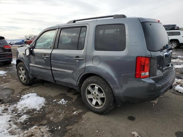 5FNYF4H87AB014984 - 2010 HONDA PILOT TOURING GRAY photo 2