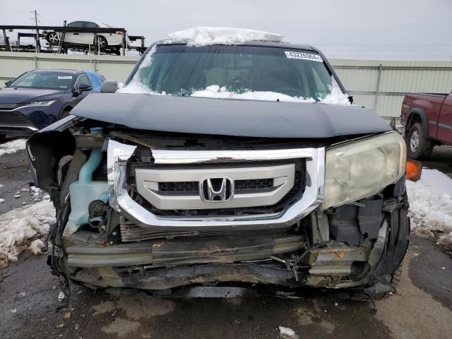 5FNYF4H87AB014984 - 2010 HONDA PILOT TOURING GRAY photo 5