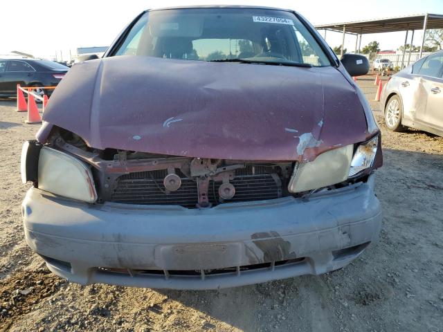 4T3ZF13C21U332746 - 2001 TOYOTA SIENNA LE MAROON photo 5