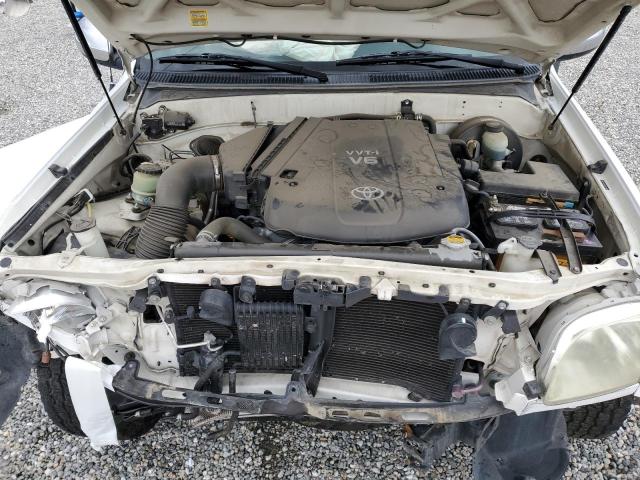 5TBRU34126S479522 - 2006 TOYOTA TUNDRA ACCESS CAB SR5 WHITE photo 11