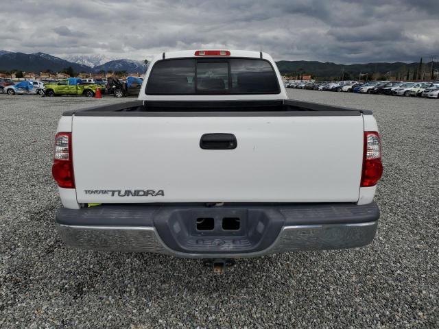 5TBRU34126S479522 - 2006 TOYOTA TUNDRA ACCESS CAB SR5 WHITE photo 6