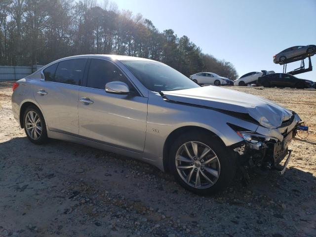 JN1CV7AP5HM640229 - 2017 INFINITI Q50 BASE SILVER photo 4