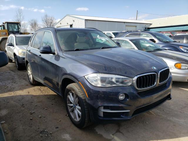 5UXKR0C52F0P12863 - 2015 BMW X5 XDRIVE35I BLUE photo 4