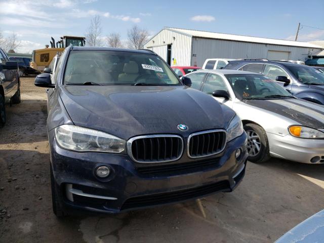 5UXKR0C52F0P12863 - 2015 BMW X5 XDRIVE35I BLUE photo 5