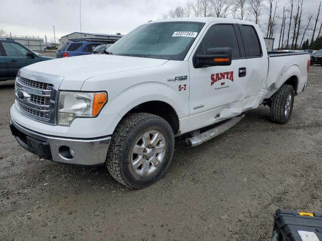 1FTFX1ET1DKF73000 - 2013 FORD F150 SUPER CAB WHITE photo 1