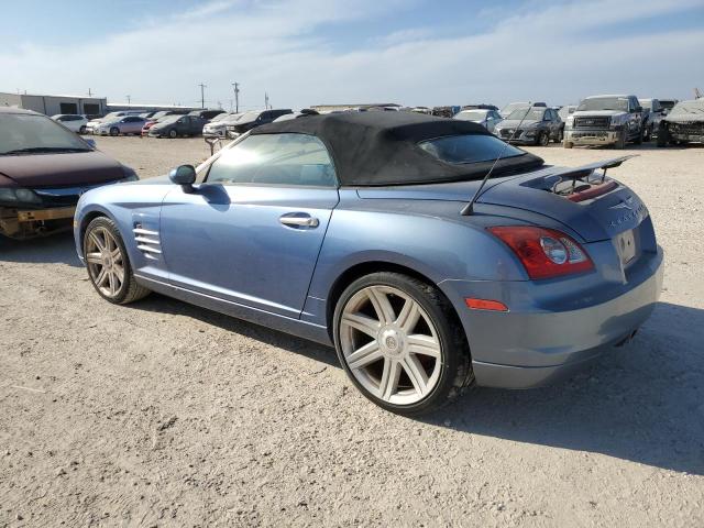 1C3AN65L65X049332 - 2005 CHRYSLER CROSSFIRE LIMITED BLUE photo 2