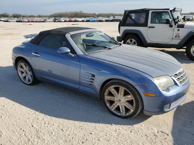 1C3AN65L65X049332 - 2005 CHRYSLER CROSSFIRE LIMITED BLUE photo 4