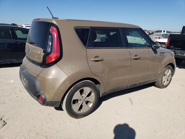 KNDJN2A22G7290602 - 2016 KIA SOUL BROWN photo 3