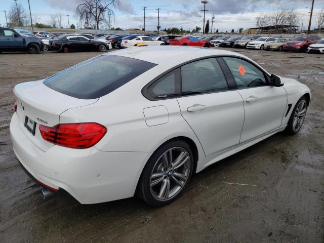 WBA4E3C50HG187297 - 2017 BMW 440I GRAN COUPE WHITE photo 3
