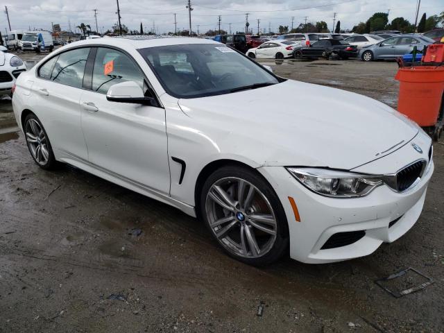 WBA4E3C50HG187297 - 2017 BMW 440I GRAN COUPE WHITE photo 4