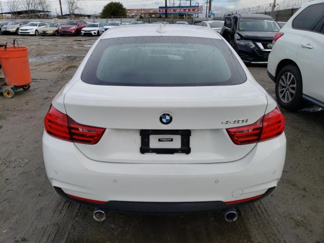 WBA4E3C50HG187297 - 2017 BMW 440I GRAN COUPE WHITE photo 6