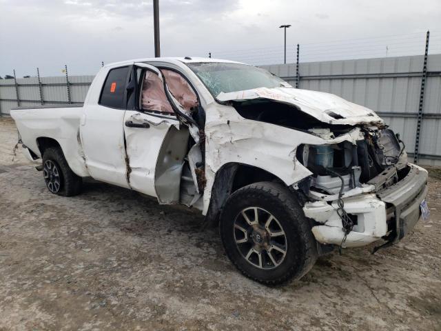 5TFUW5F18FX437466 - 2015 TOYOTA TUNDRA DOUBLE CAB SR/SR5 WHITE photo 4