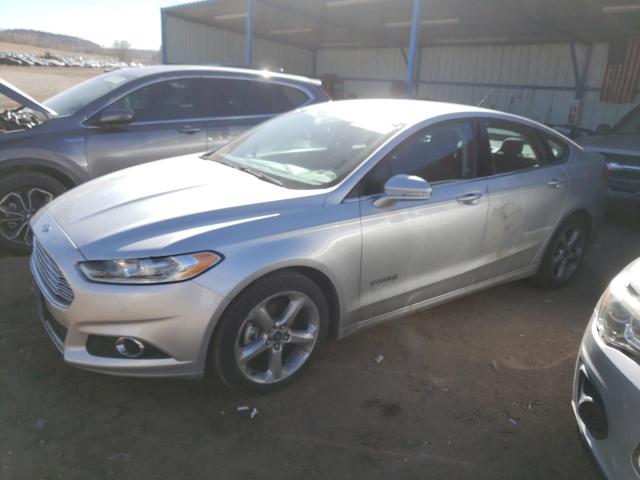 3FA6P0LU3DR163192 - 2013 FORD FUSION SE HYBRID SILVER photo 1