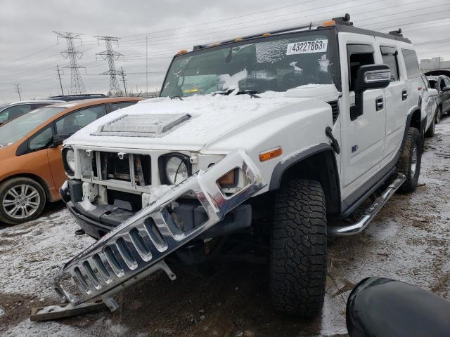 5GRGN23U46H117051 - 2006 HUMMER H2 WHITE photo 1