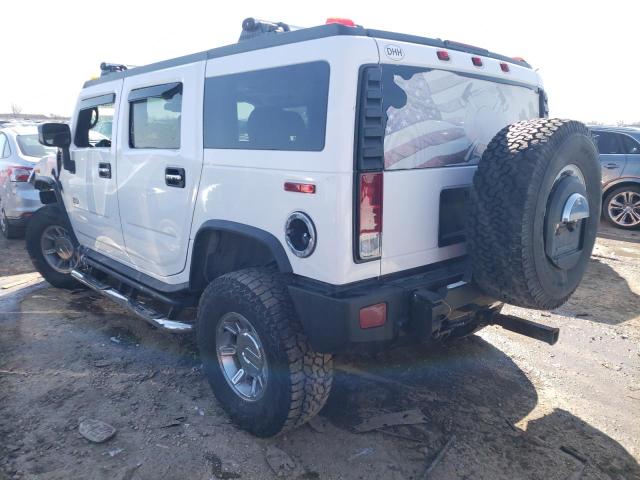 5GRGN23U46H117051 - 2006 HUMMER H2 WHITE photo 2