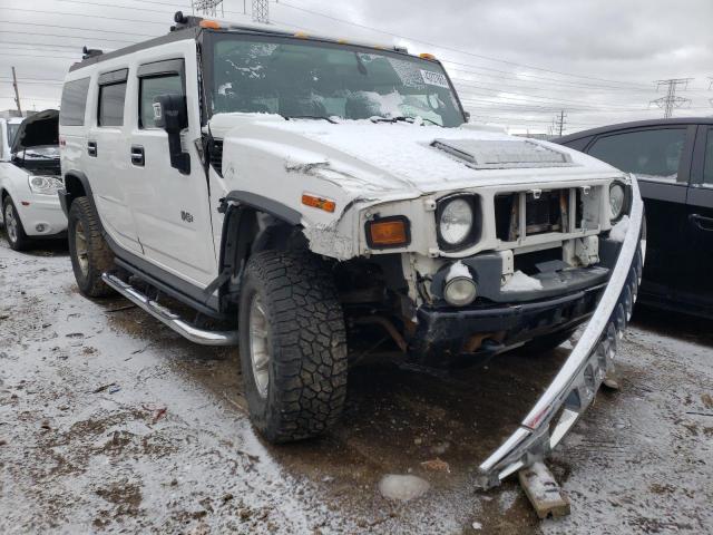 5GRGN23U46H117051 - 2006 HUMMER H2 WHITE photo 4