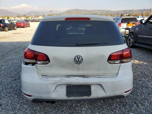 WVWBB7AJ0DW021713 - 2013 VOLKSWAGEN GOLF WHITE photo 6