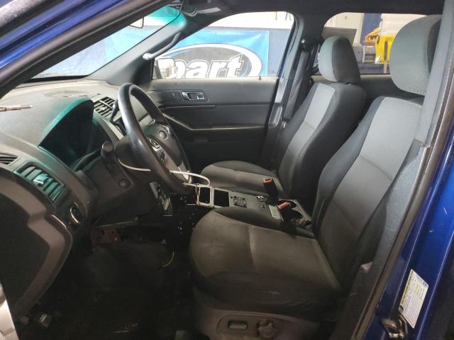 1FM5K8AR3EGC60947 - 2014 FORD EXPLORER POLICE INTERCEPTOR ლურჯი ფოტო 7