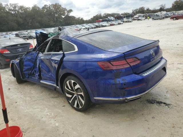 WVWHR7AN1ME006278 - 2021 VOLKSWAGEN ARTEON SEL R-LINE BLUE photo 2