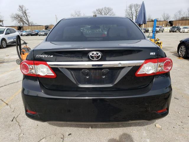 2T1BU4EE2BC741770 - 2011 TOYOTA COROLLA BASE BLACK photo 6