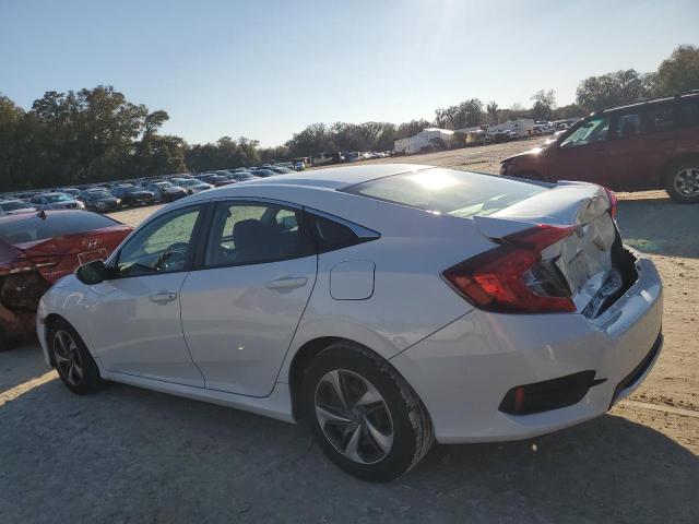 19XFC2F69LE027332 - 2020 HONDA CIVIC LX WHITE photo 2