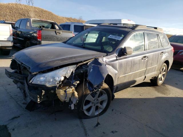 4S4BRCGC5D3308989 - 2013 SUBARU OUTBACK 2.5I PREMIUM GRAY photo 1