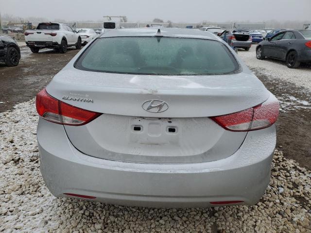 5NPDH4AE2DH448731 - 2013 HYUNDAI ELANTRA GLS SILVER photo 6