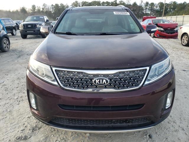 5XYKWDA77FG560126 - 2015 KIA SORENTO SX BURGUNDY photo 5