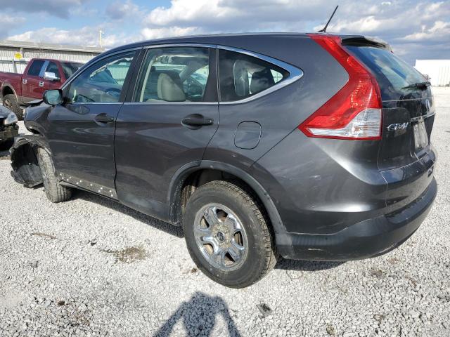 2HKRM4H33EH721344 - 2014 HONDA CR-V LX GRAY photo 2