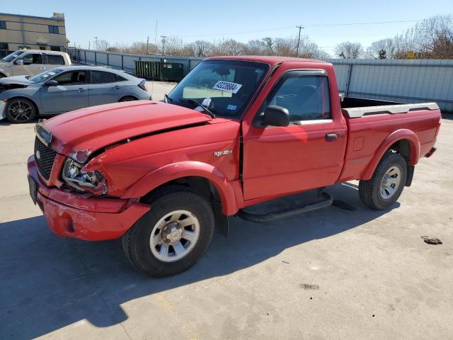 1FTYR10U92PB66447 - 2002 FORD RANGER RED photo 1