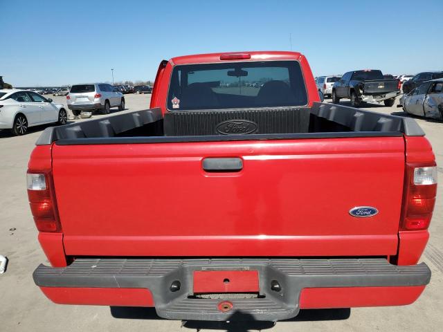 1FTYR10U92PB66447 - 2002 FORD RANGER RED photo 10