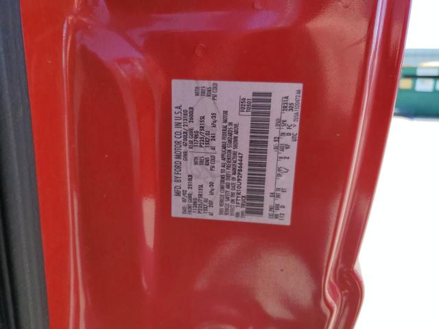 1FTYR10U92PB66447 - 2002 FORD RANGER RED photo 12