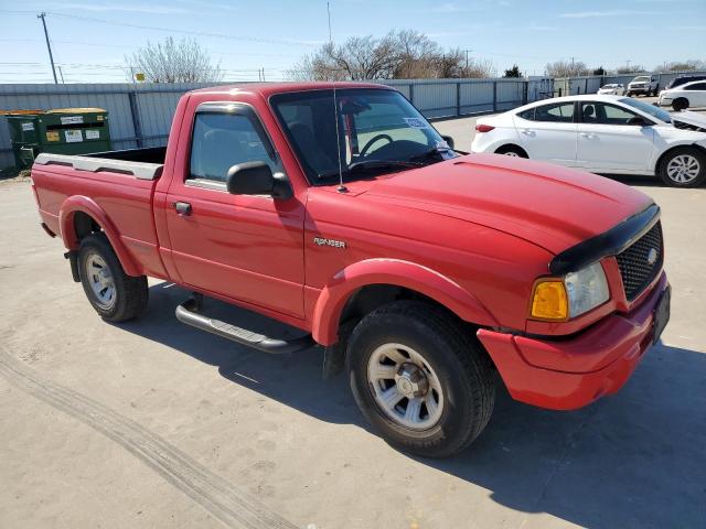 1FTYR10U92PB66447 - 2002 FORD RANGER RED photo 4