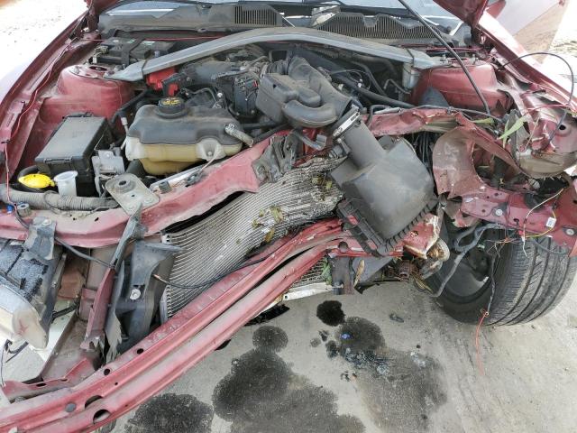 1ZVBP8AM5E5216809 - 2014 FORD MUSTANG BURGUNDY photo 11