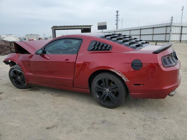 1ZVBP8AM5E5216809 - 2014 FORD MUSTANG BURGUNDY photo 2