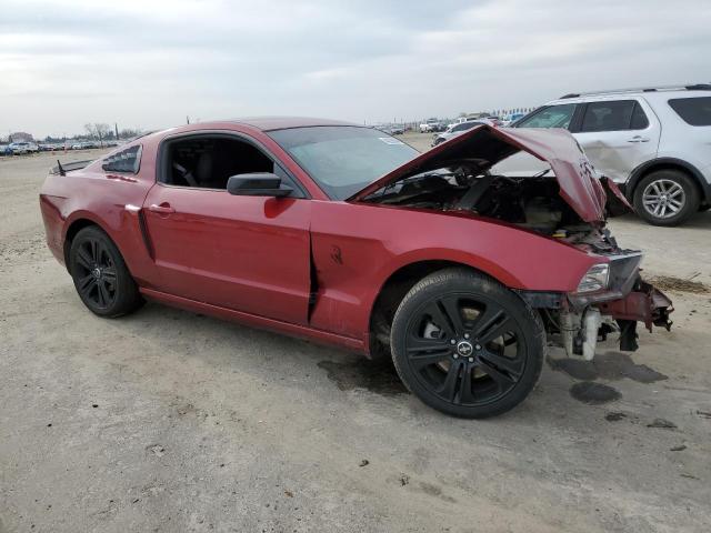 1ZVBP8AM5E5216809 - 2014 FORD MUSTANG BURGUNDY photo 4