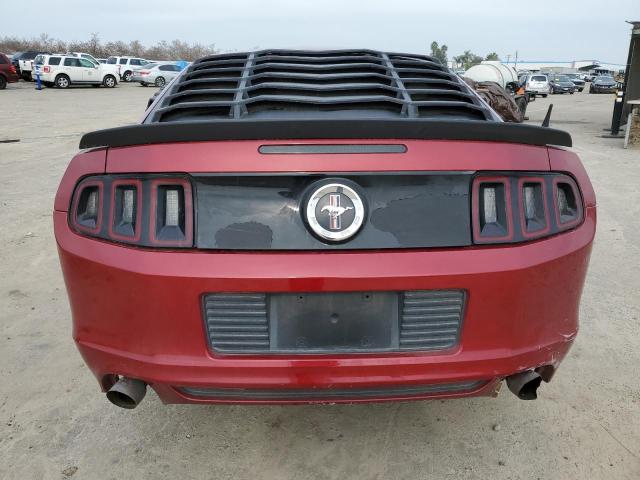 1ZVBP8AM5E5216809 - 2014 FORD MUSTANG BURGUNDY photo 6